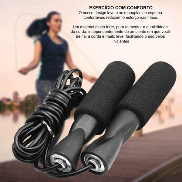 Corda de Pular Profissional Ajustável