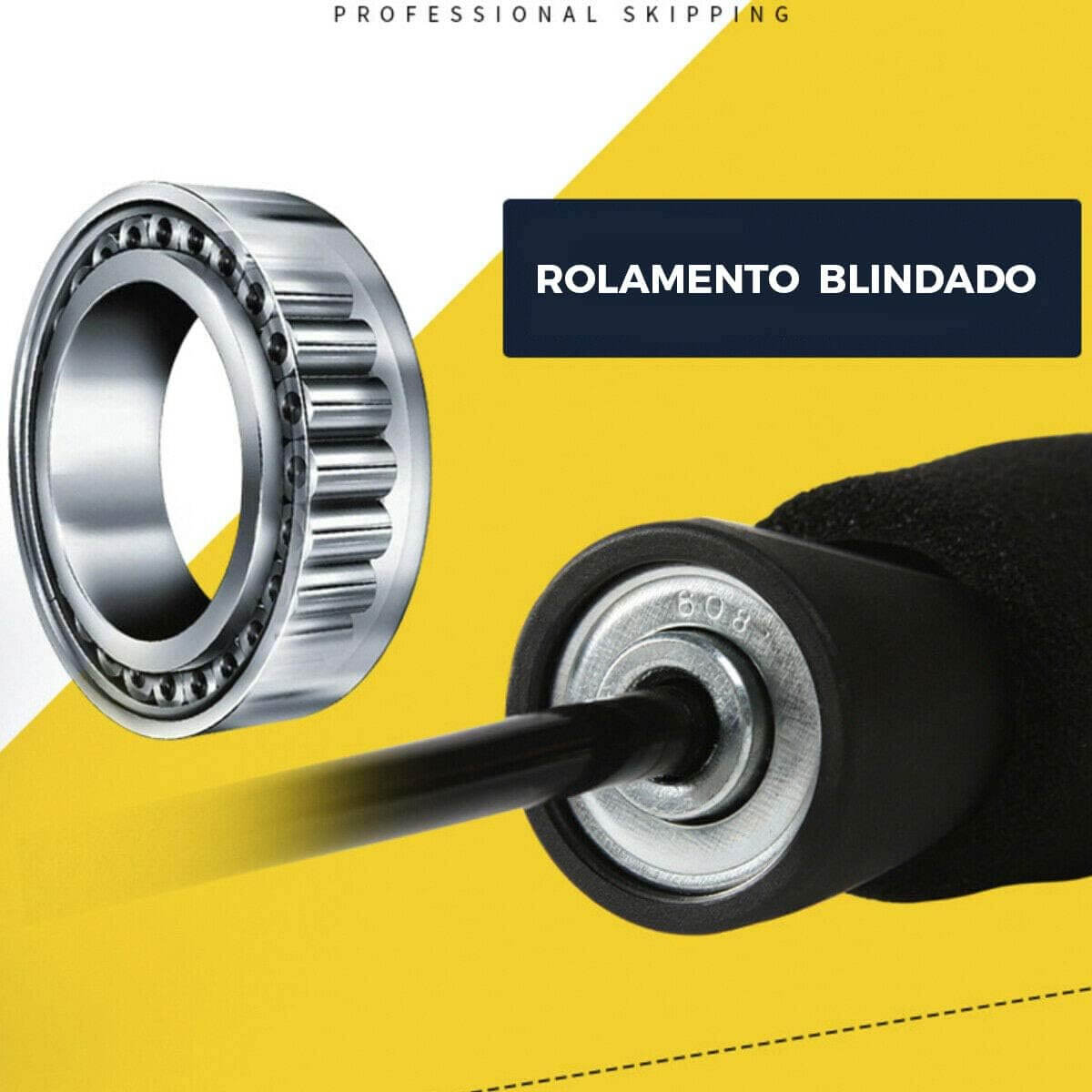 Corda de Pular Profissional Ajustável